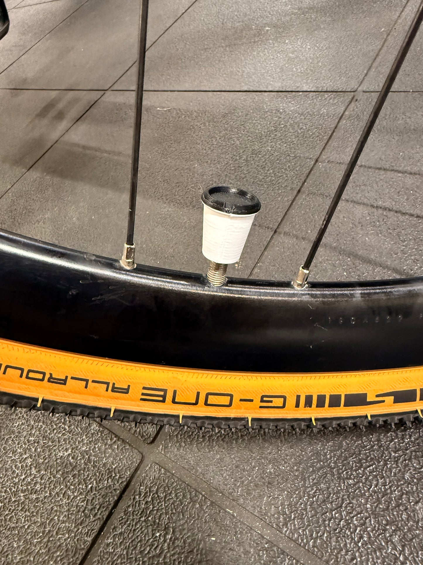 Coffee to Go Valve Cap Set | 3D Printed Bike Accessory