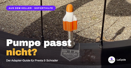 Pumpe passt nicht — Adapter-Guide | LuCycle
