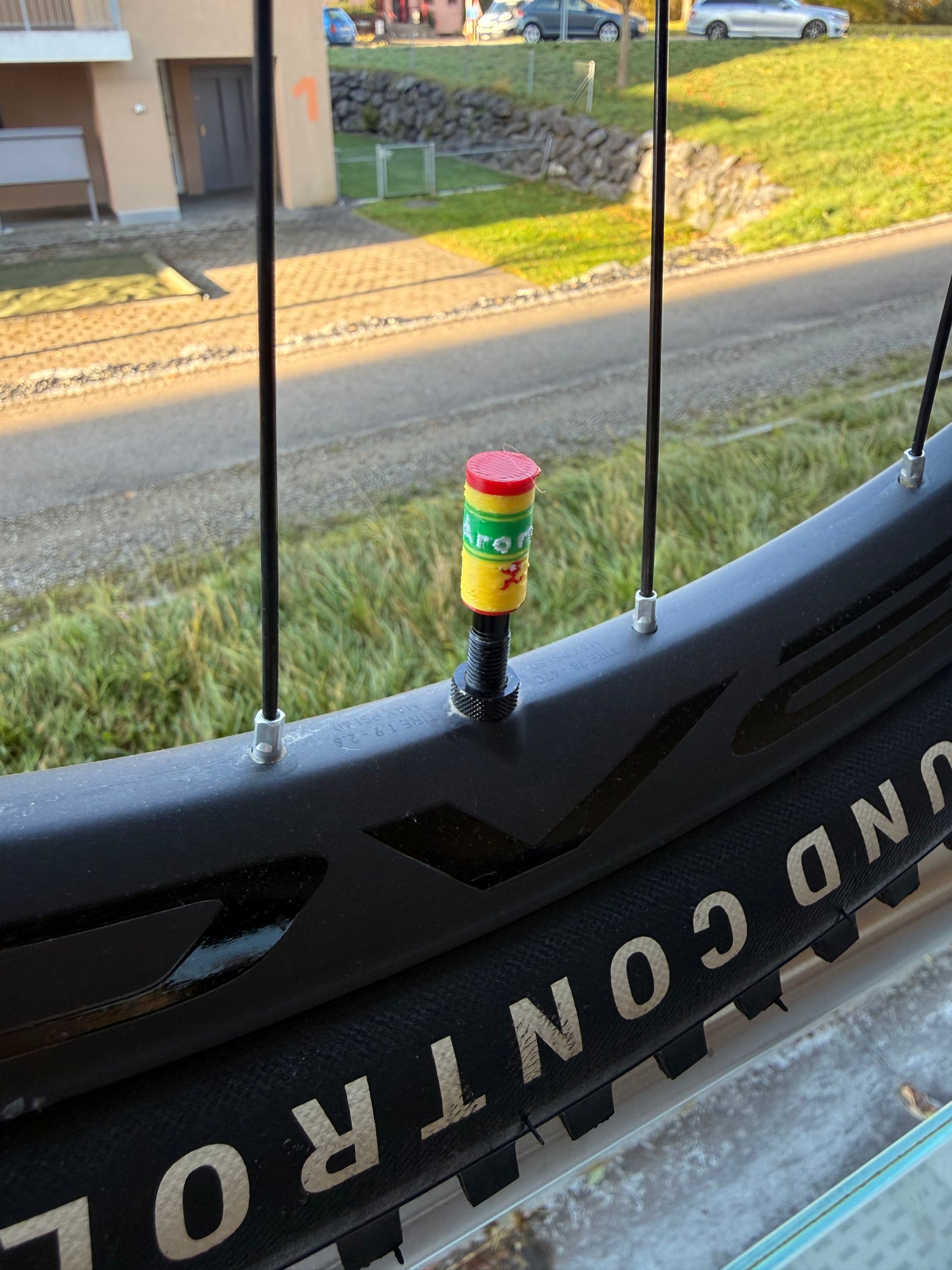 LuCycle Aeromat Valve Cap Set 3D Printet Bike Accessoire